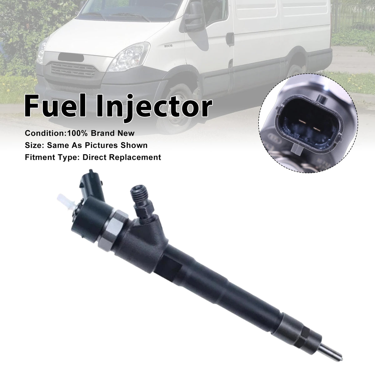 Iveco Daily IV 2006-2011 Iveco Massif 2008-2011 0445110248 1PCS Fuel Injector