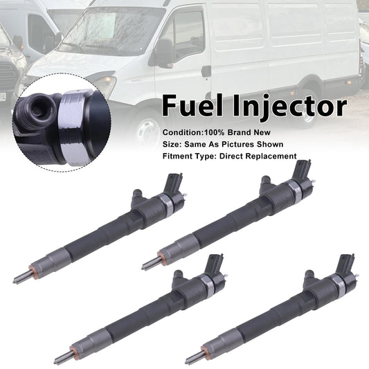 Iveco Daily IV 2006-2011 Iveco Massif 2008-2011 0445110248 4PCS Fuel Injector