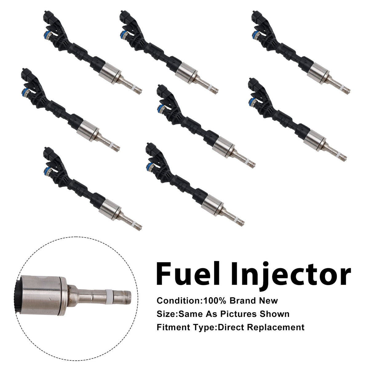 Land Rover LR4 Range Rover Jaguar XF XJ 0261500298 8PCS Fuel Injector