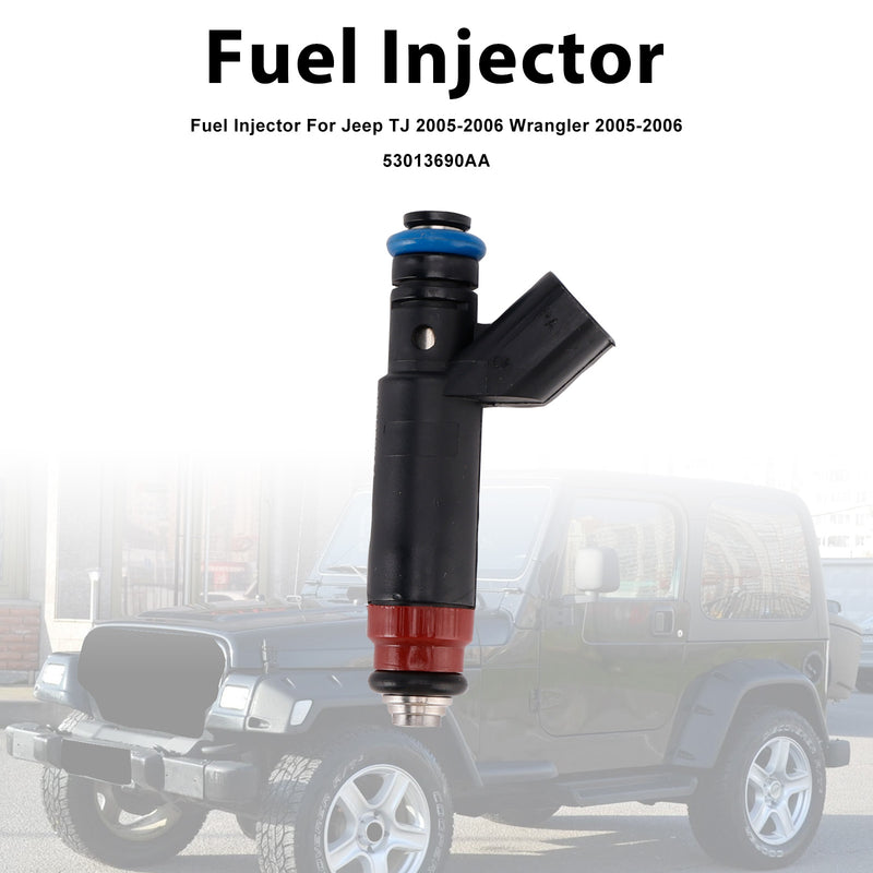 Jeep TJ 2005-2006 Wrangler 2005-2006 53013690AA 1PCS Fuel Injector