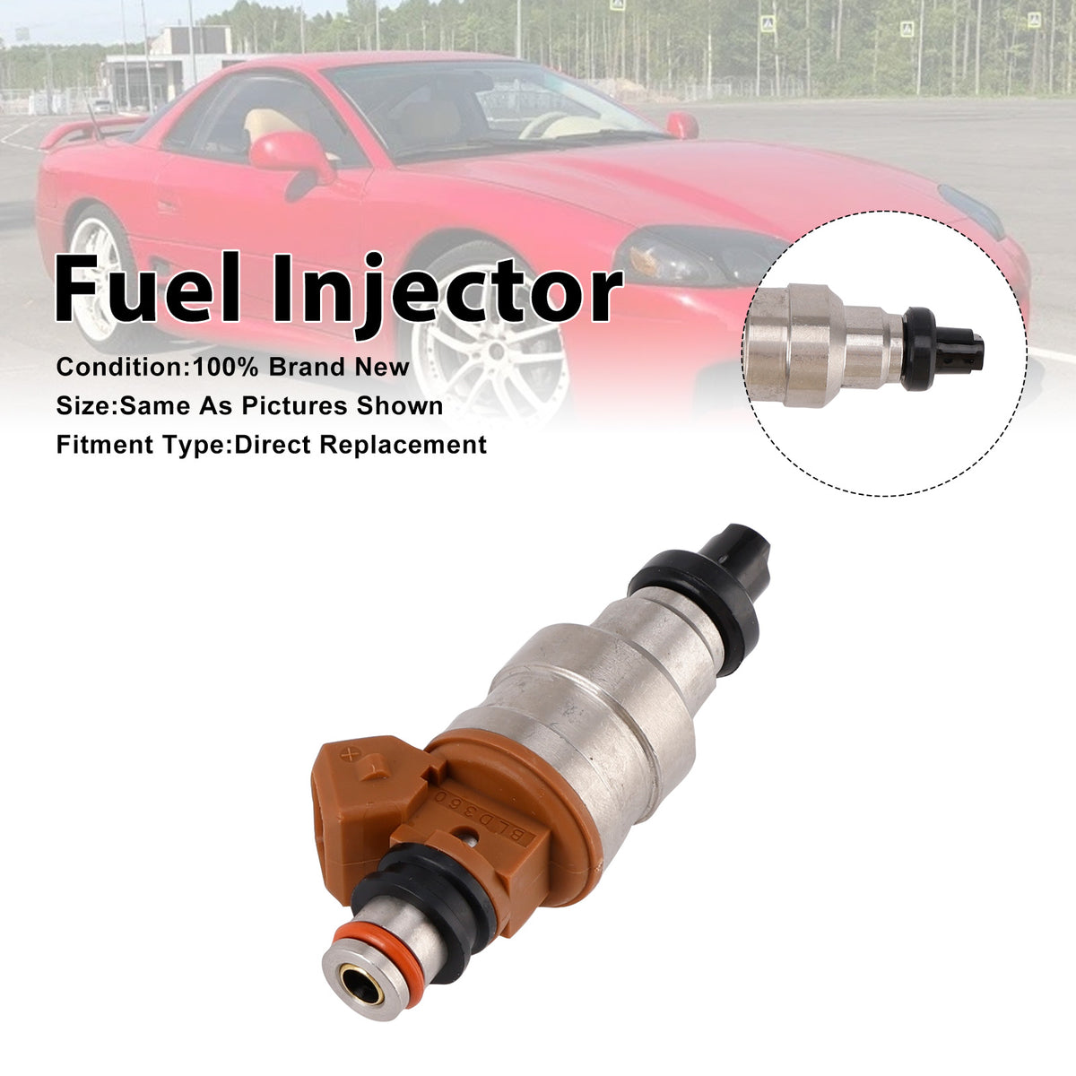Mitsubishi 3000GT For Dodge Stealth 1991-1996 inp014 1PCS Fuel Injector