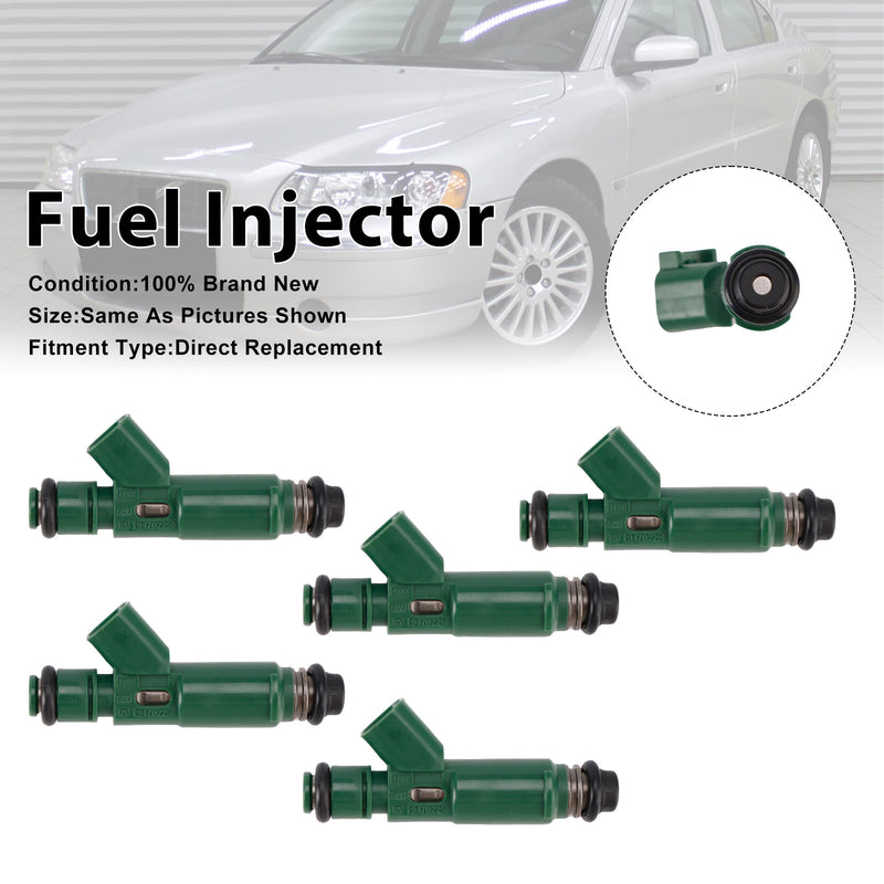 Volvo S60 2.4L 1999-2005 V70 2.4L 1998-2007 9470229 5Pcs Fuel Injector