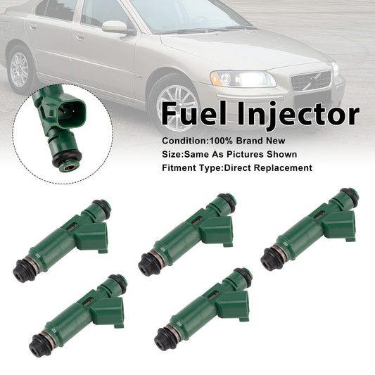 Volvo S60 2.4L 1999-2005 V70 2.4L 1998-2007 9470229 5Pcs Fuel Injector
