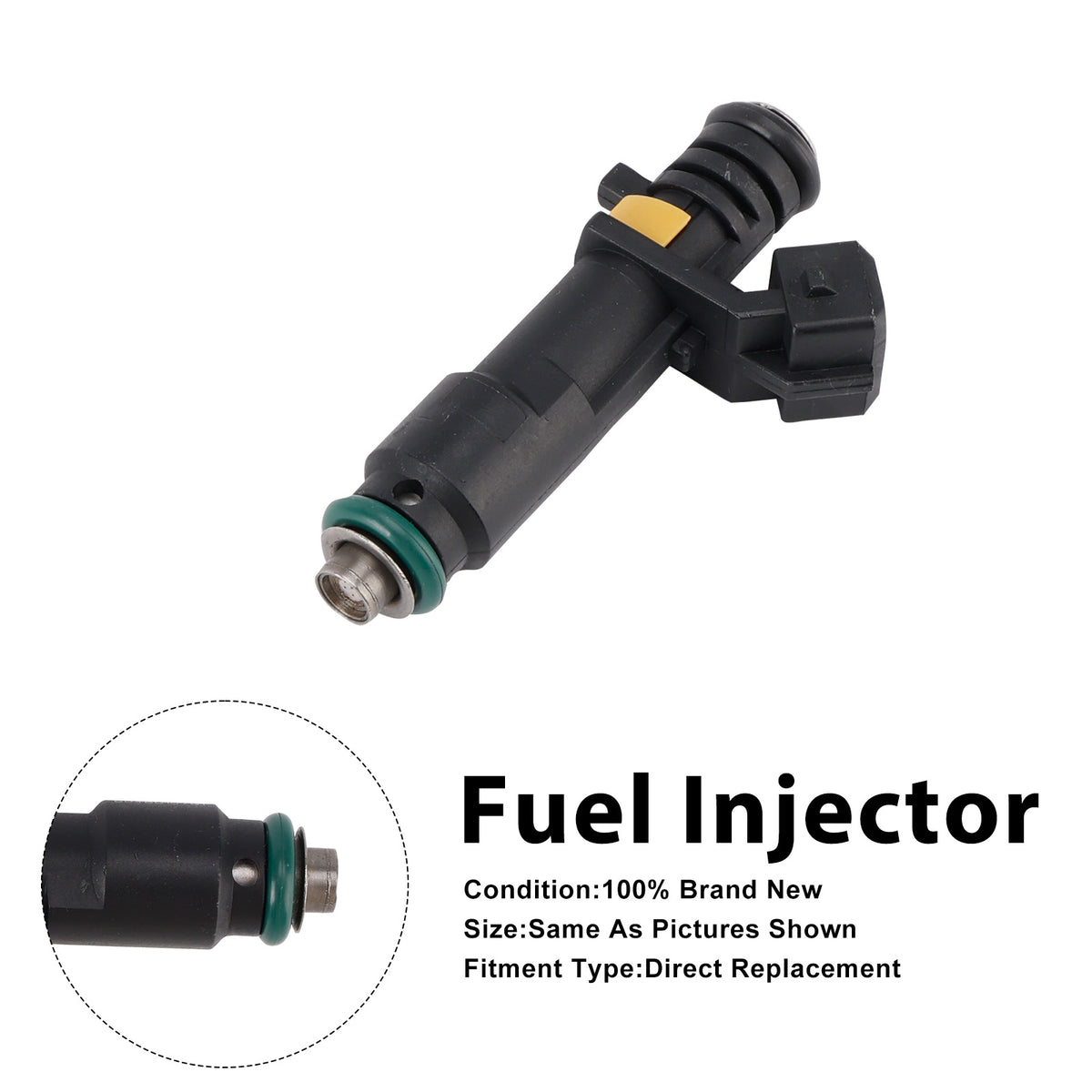 Renault Twingo II 1.2 8V D7F 2007-2014 H8200552714 1PCS Fuel Injector
