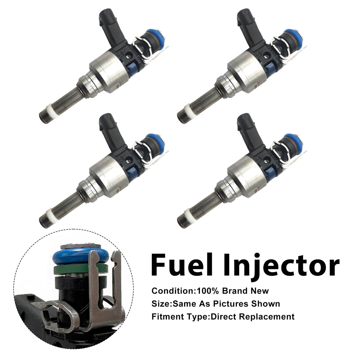 Hyundai Santa Fe 2013-2016 Sonata 2011-2014 35310-2G720 4PCS Fuel Injector