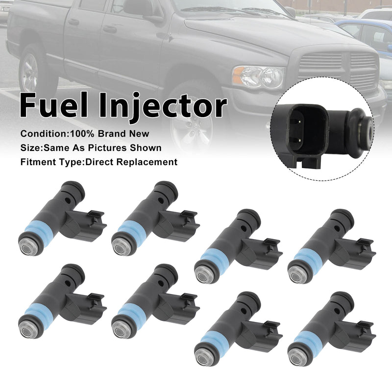 Dodge Ram 1500 2500 3500 5.7L V8 2003 53032142AC 8PCS Fuel Injector