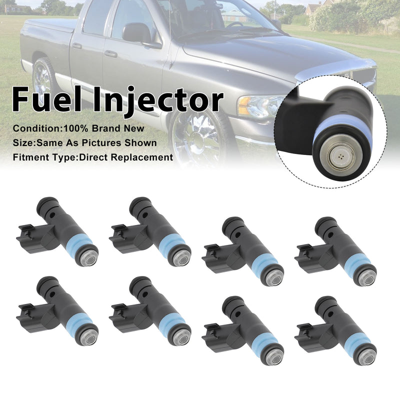 Dodge Ram 1500 2500 3500 5.7L V8 2003 53032142AC 8PCS Fuel Injector