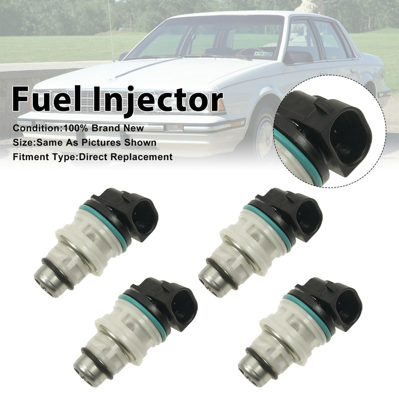 Chevrolet S10 1987-1991 For GMC S15 1987-1990 17111814 4PCS Fuel Injector