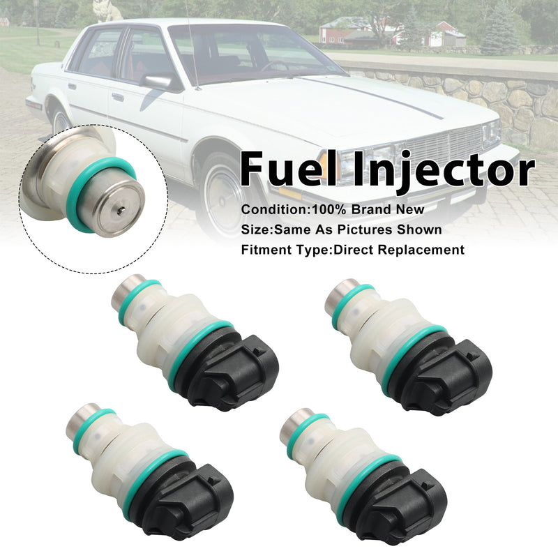 Chevrolet S10 1987-1991 For GMC S15 1987-1990 17111814 4PCS Fuel Injector