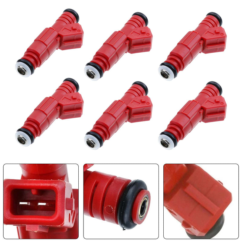 Honda Passport For Isuzu Rodeo 1998-1999 0280155735 6PCS Fuel Injector