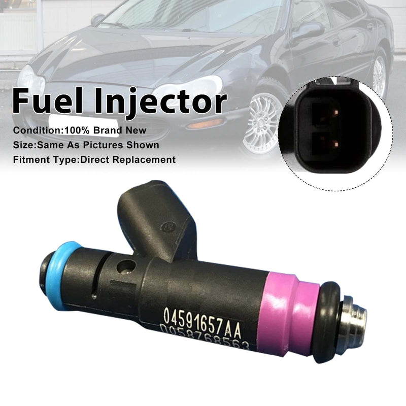 Chrysler Concorde Intrepid 2.7L V6 2000 04591657AA 1PCS Fuel Injector