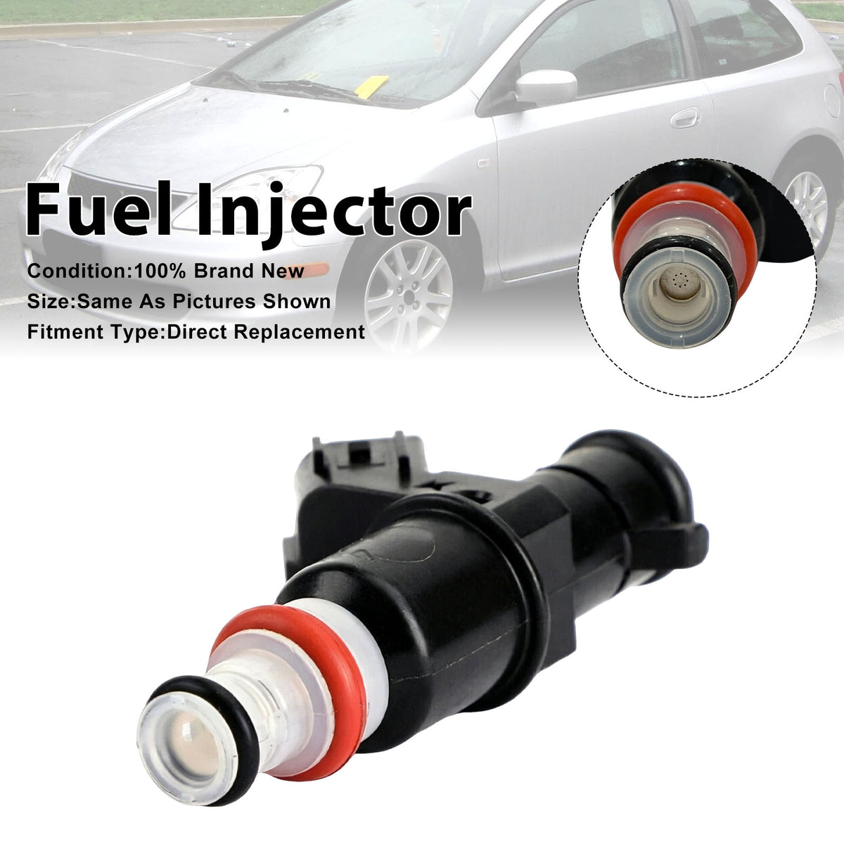 Honda Civic Si 2002-2005 CR-V 2002-2004 16450-PPA-A01 1PCS Fuel Injector