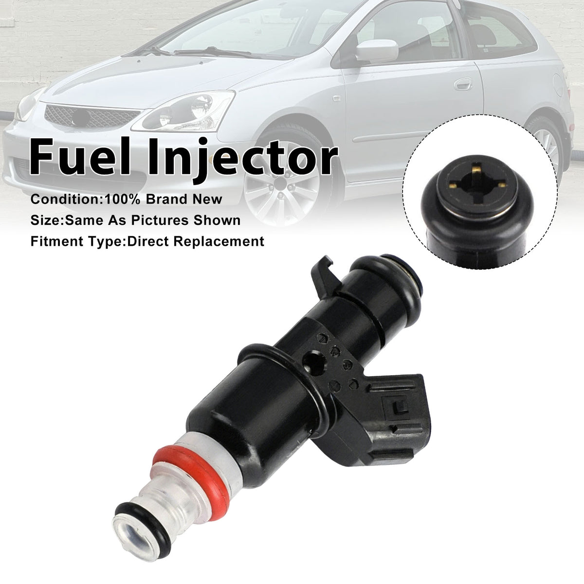 Honda Civic Si 2002-2005 CR-V 2002-2004 16450-PPA-A01 1PCS Fuel Injector