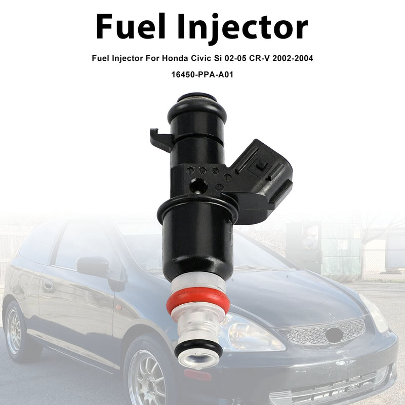 Honda Civic Si 2002-2005 CR-V 2002-2004 16450-PPA-A01 1PCS Fuel Injector