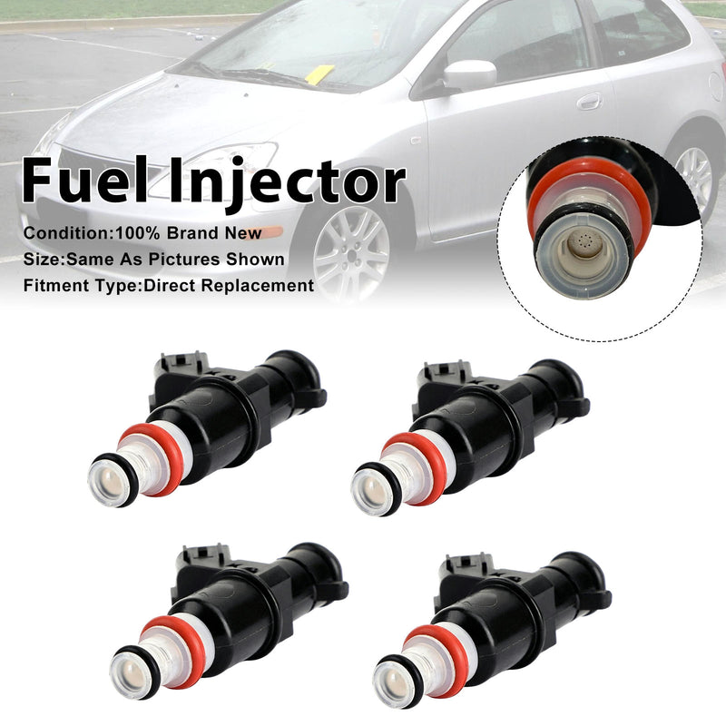 Honda Civic Si 2002-2005 CR-V 2002-2004 16450-PPA-A01 4PCS Fuel Injector
