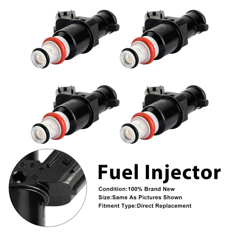 Honda Civic Si 2002-2005 CR-V 2002-2004 16450-PPA-A01 4PCS Fuel Injector