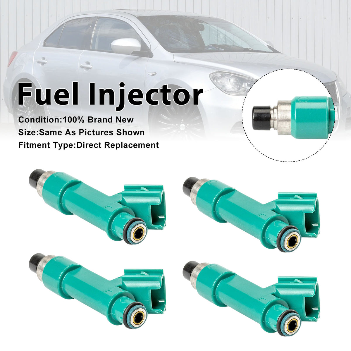 Suzuki Kizashi Grand Vitara 2009-2013 15710-78K00 4PCS Fuel Injector