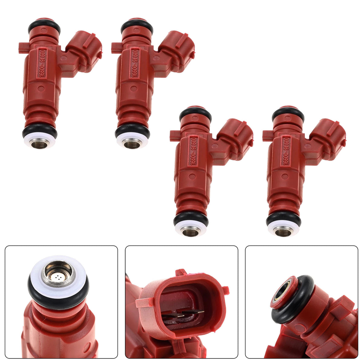 Nissan Almera Primera 1996-2008 0280155940 16600-9F600 4PCS Fuel Injector