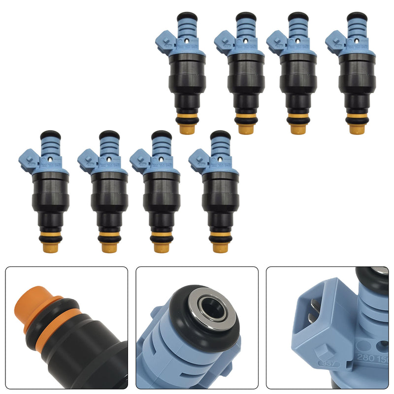 Ford F250 1991-1996 F350 7.5L 1991-1997 0280150947 8PCS Fuel Injector