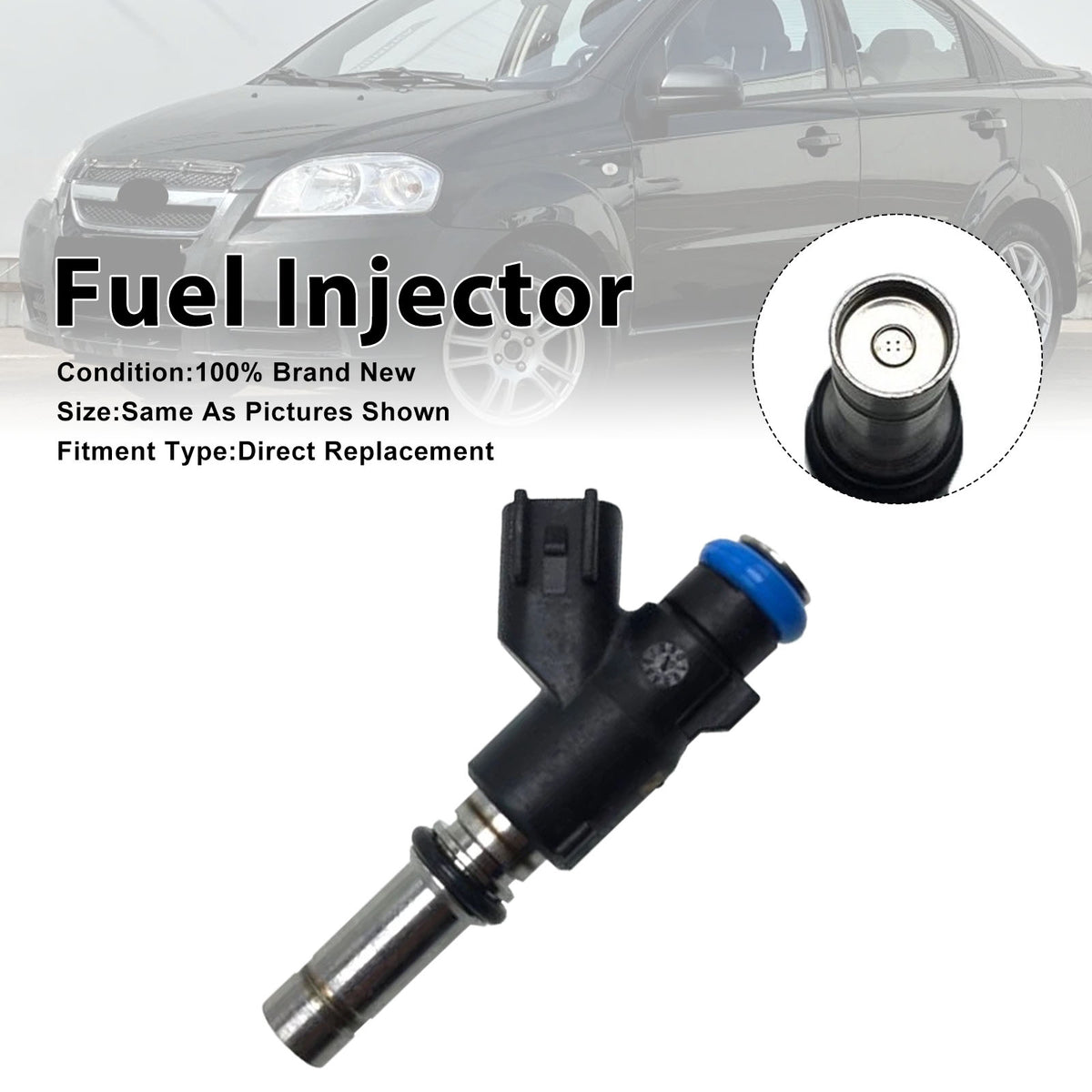 Chevrolet Aveo 2009-2011 For Pontiac G3 2009-2010 25380933 1PCS Fuel Injector