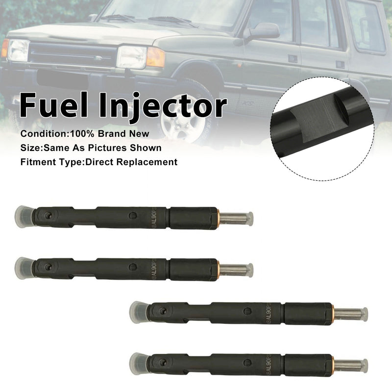 Land Rover Discovery Defender 1994-1998 0432193835 4PCS Fuel Injector