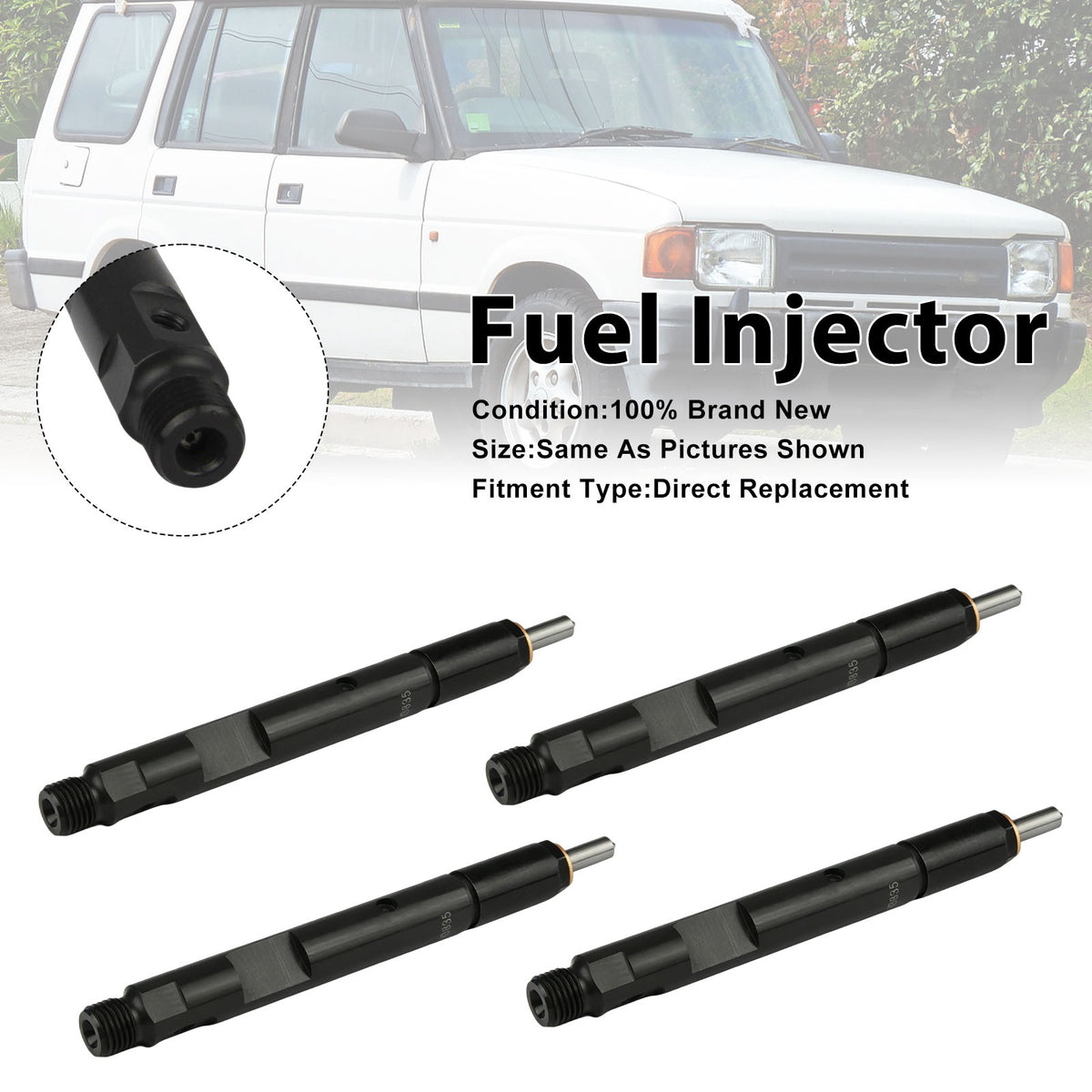 Land Rover Discovery Defender 1994-1998 0432193835 4PCS Fuel Injector
