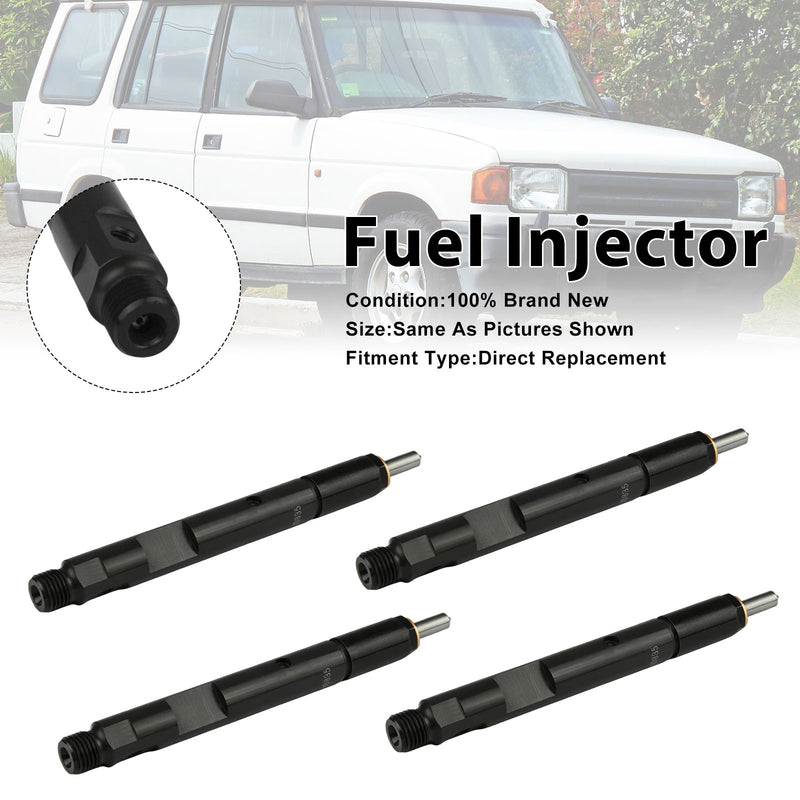 Land Rover Discovery Defender 1994-1998 0432193835 4PCS Fuel Injector