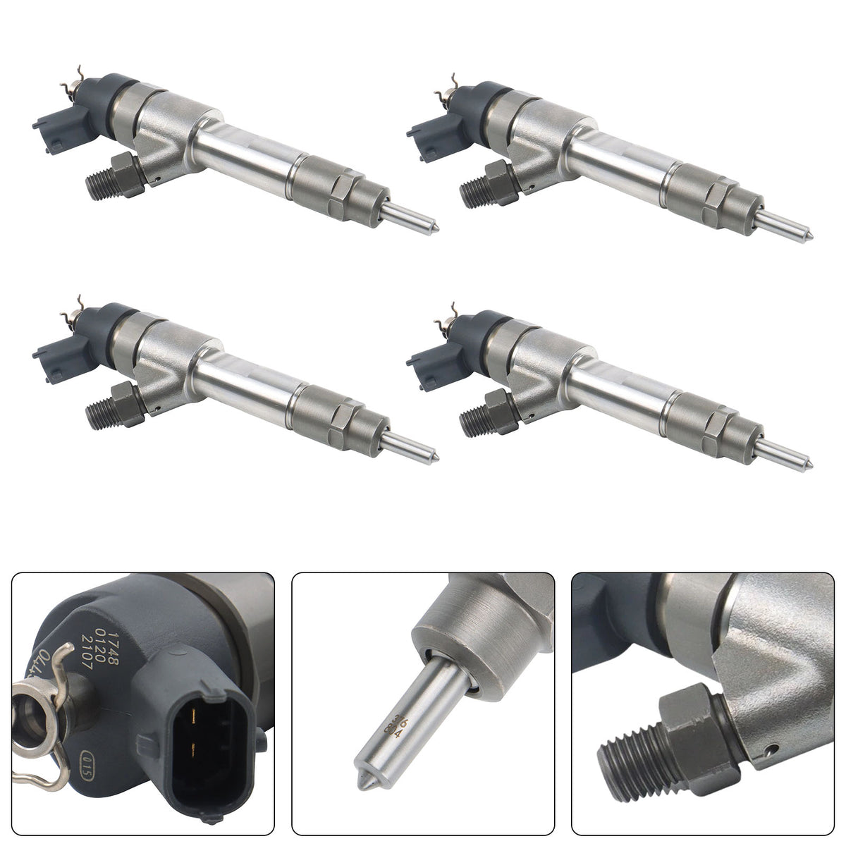 Citroen Jumper For Fiat Ducatol 2000-2009 0445120002 4PCS Fuel Injector