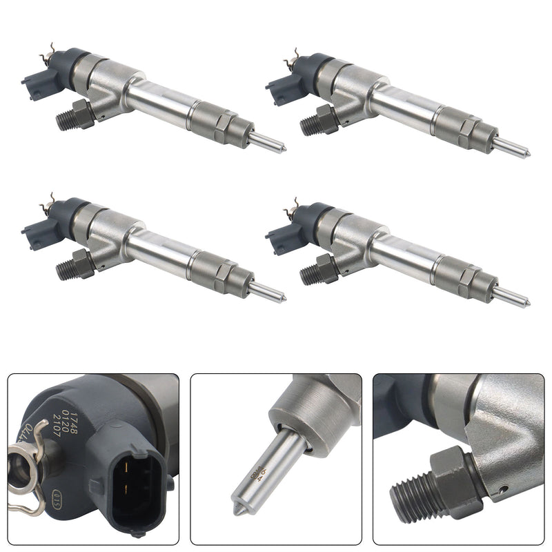 Citroen Jumper For Fiat Ducatol 2000-2009 0445120002 4PCS Fuel Injector