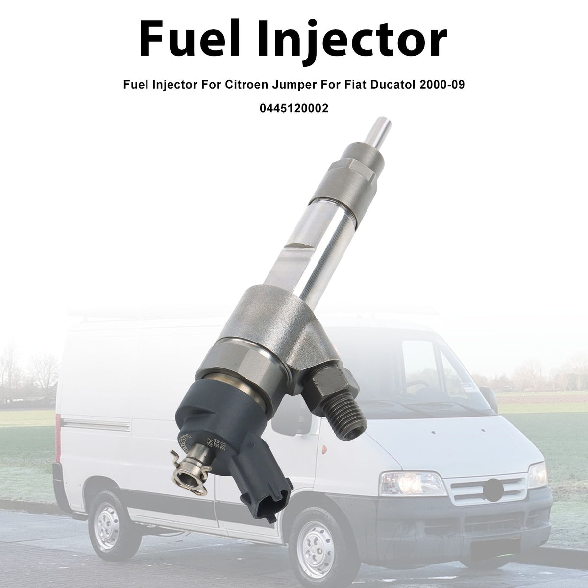 Citroen Jumper For Fiat Ducatol 2000-2009 0445120002 1PCS Fuel Injector