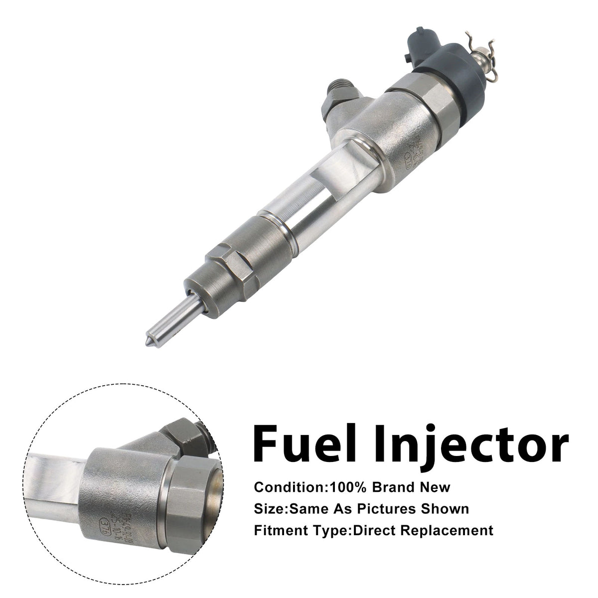 Citroen Jumper For Fiat Ducatol 2000-2009 0445120002 1PCS Fuel Injector