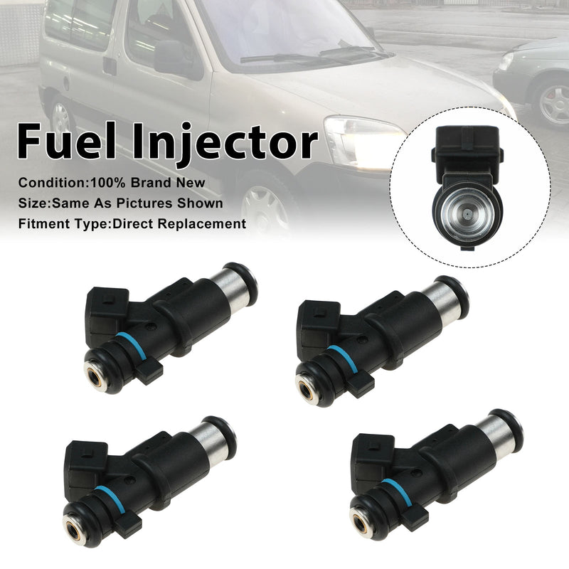 Citroen Berlingo 1996-2011 C2 1.4L 2003-2009 1984e0 4PCS Fuel Injector