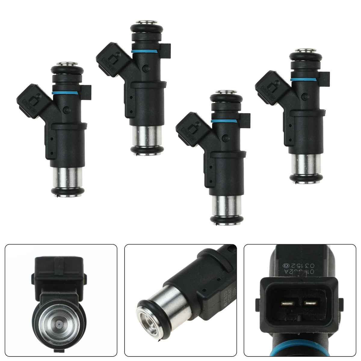 Citroen Berlingo 1996-2011 C2 1.4L 2003-2009 1984e0 4PCS Fuel Injector