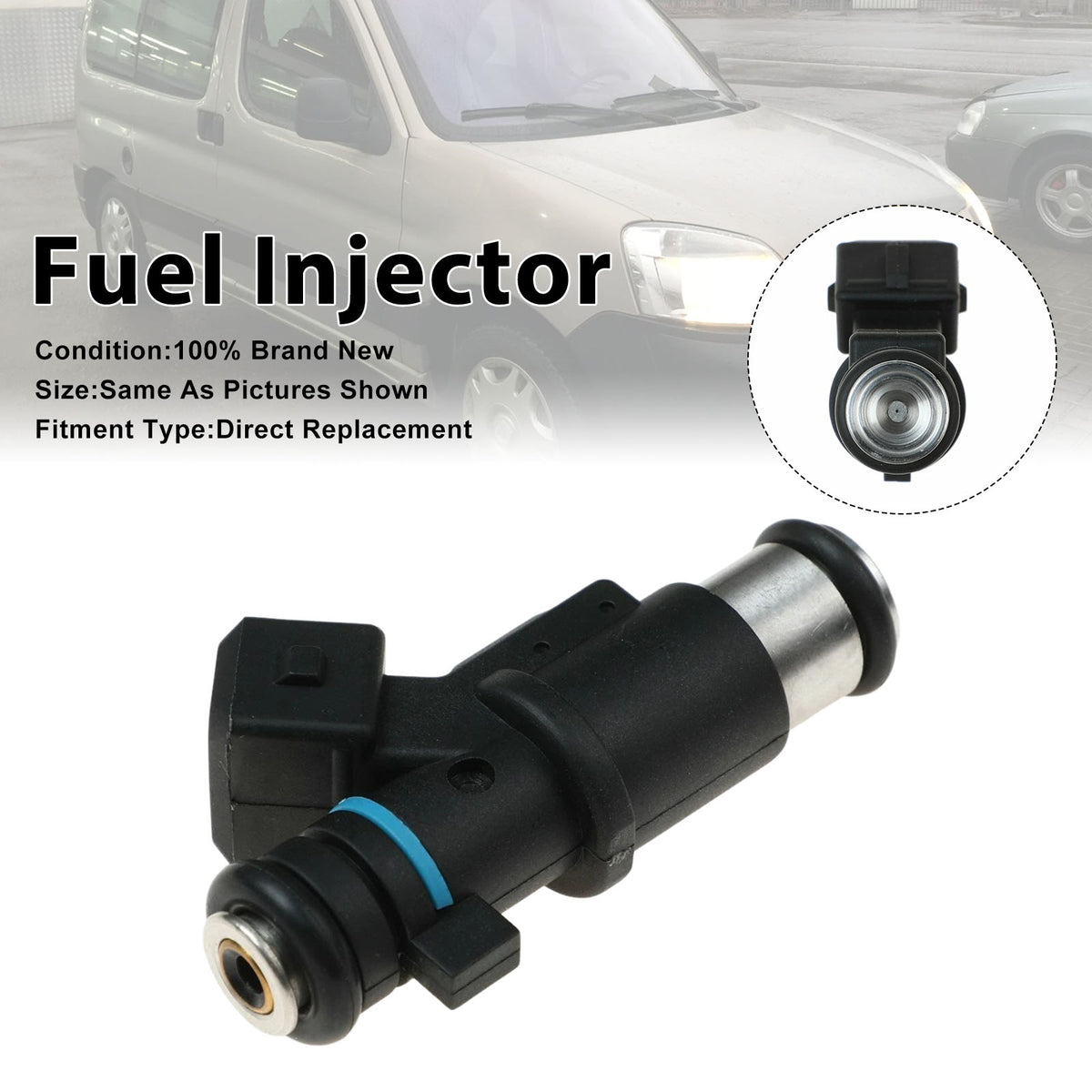 Citroen Berlingo 1996-2011 C2 1.4L 2003-2009 1984e0 1PCS Fuel Injector