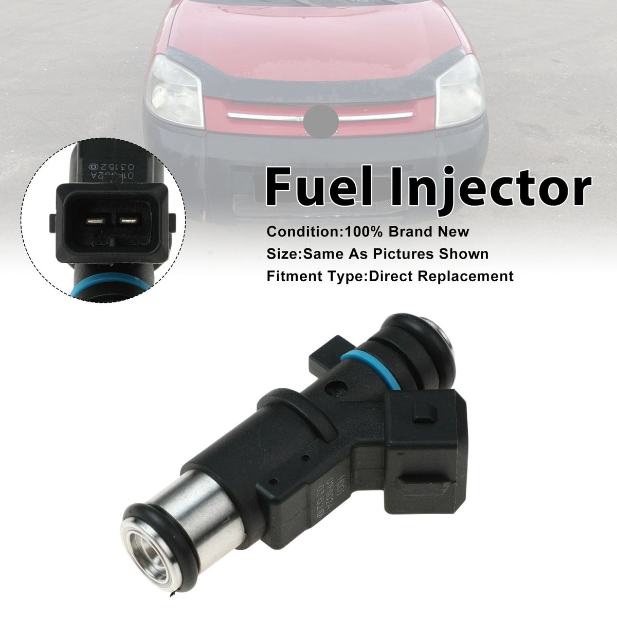 Citroen Berlingo 1996-2011 C2 1.4L 2003-2009 1984e0 1PCS Fuel Injector