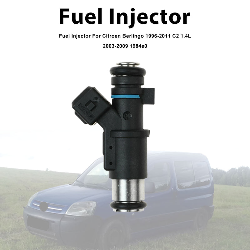 Citroen Berlingo 1996-2011 C2 1.4L 2003-2009 1984e0 1PCS Fuel Injector