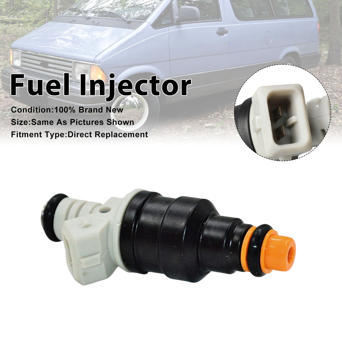Ford Ranger 1986-1989 Bronco 1987-1989 0280150727 1PCS Fuel Injector