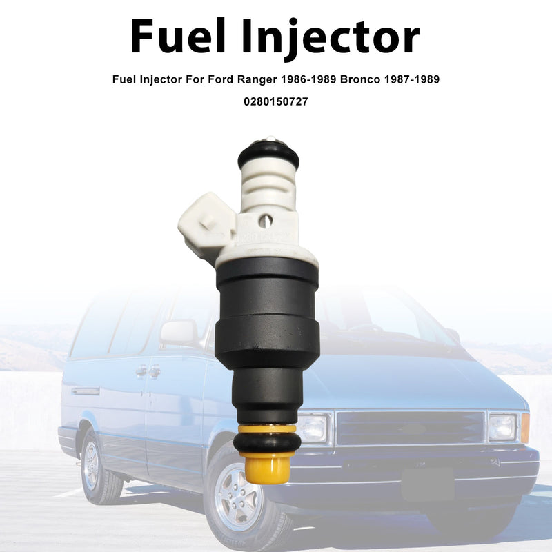 Ford Ranger 1986-1989 Bronco 1987-1989 0280150727 1PCS Fuel Injector