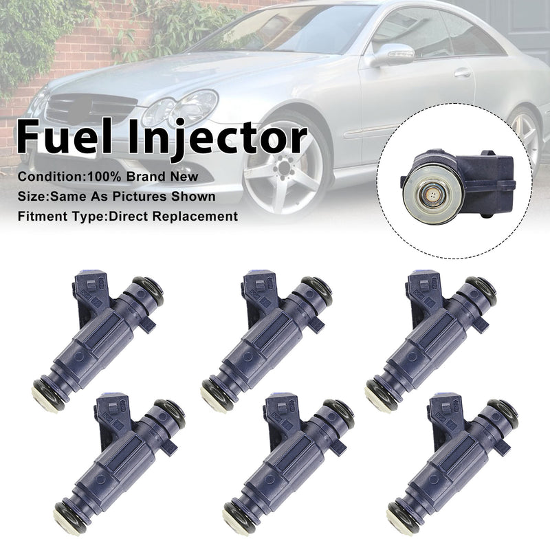 Mercedes-Benz CLK320 2000-2005 SLK320 2001-2003 0280156014 6PCS Fuel Injector