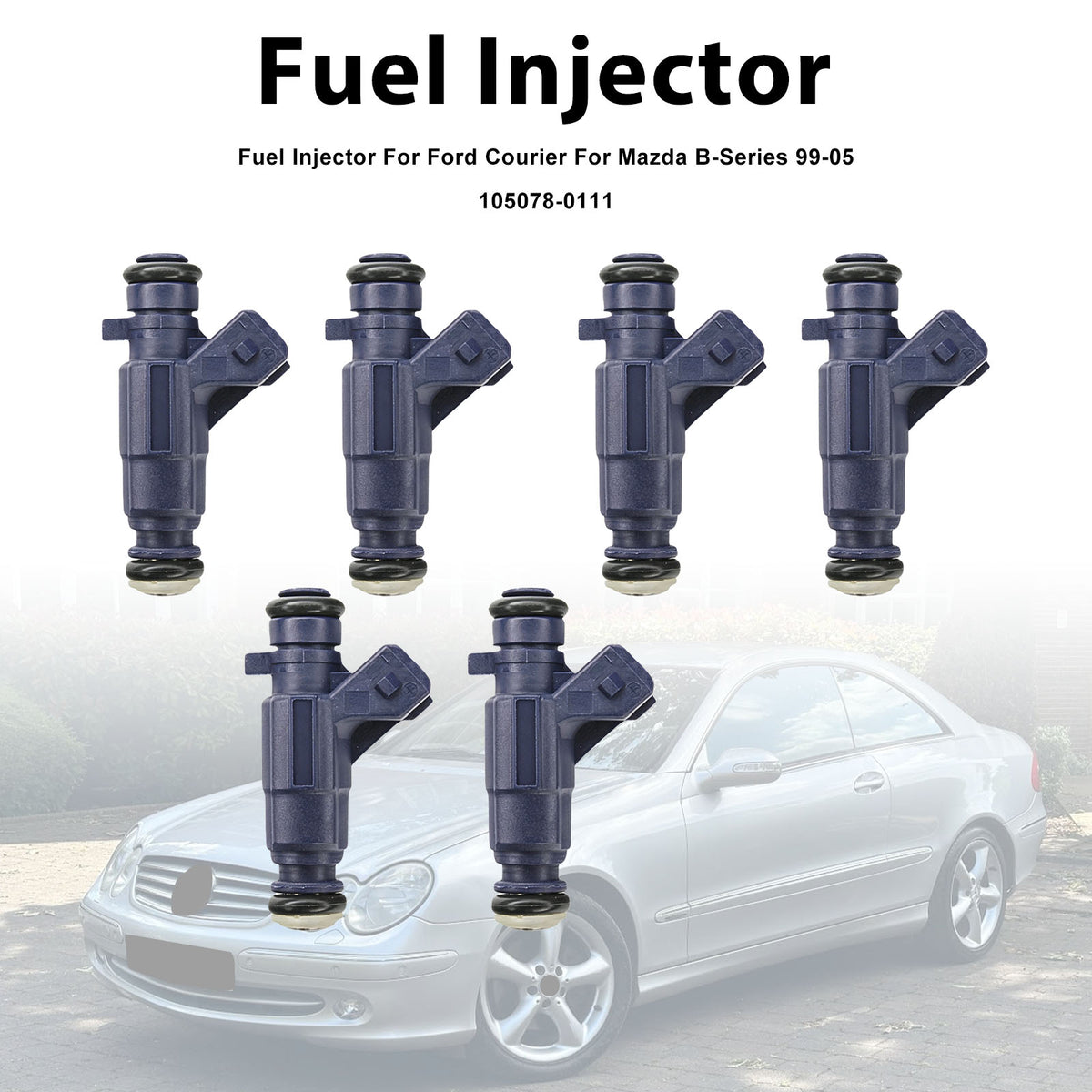 Mercedes-Benz CLK320 2000-2005 SLK320 2001-2003 0280156014 6PCS Fuel Injector