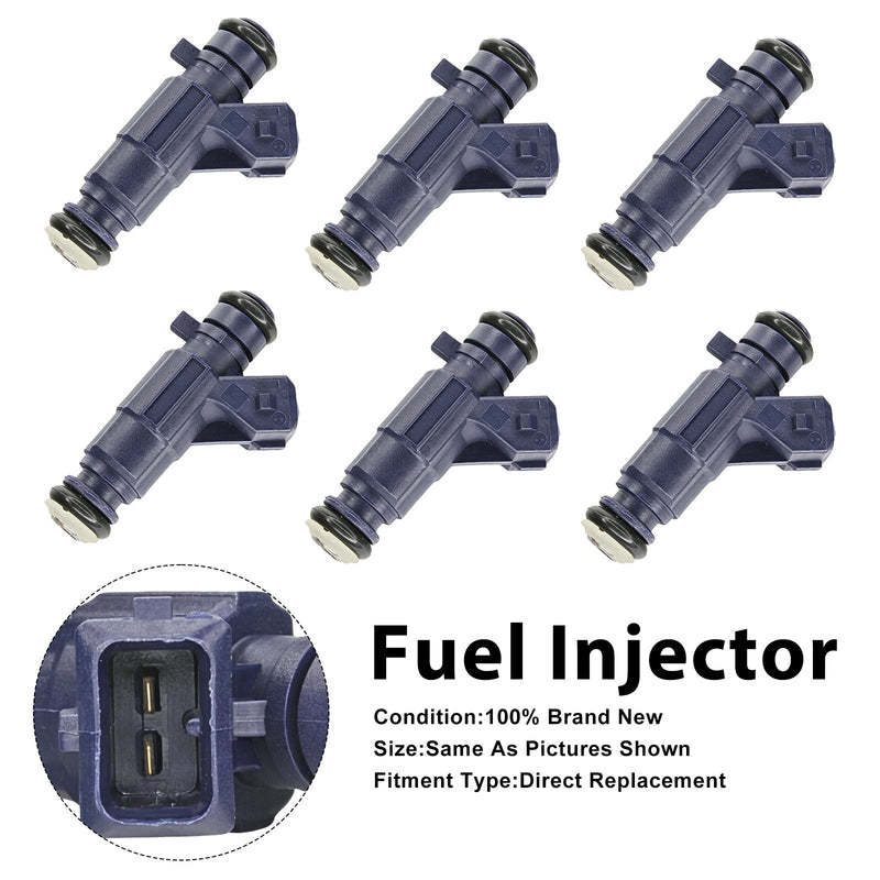 Mercedes-Benz CLK320 2000-2005 SLK320 2001-2003 0280156014 6PCS Fuel Injector