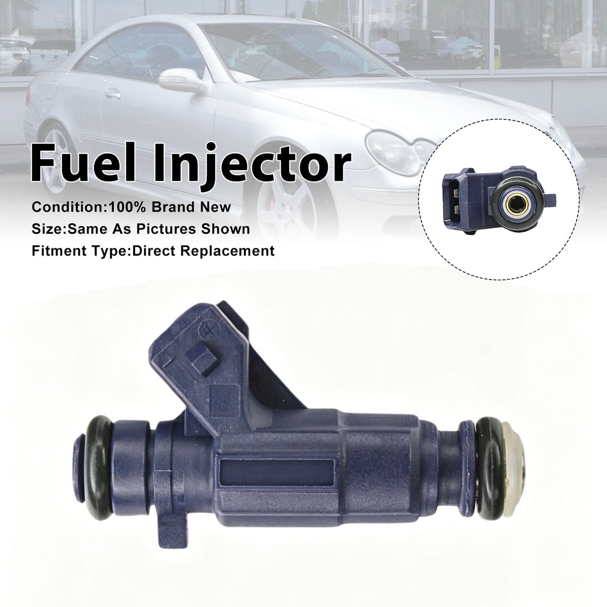 Mercedes-Benz CLK320 2000-2005 SLK320 2001-2003 0280156014 1PCS Fuel Injector