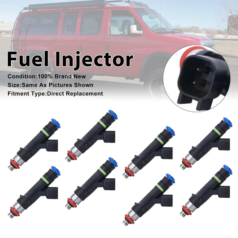 Ford E-150 E-250 5.4L V8 2004-2009 0280158001 8PCS Fuel Injector