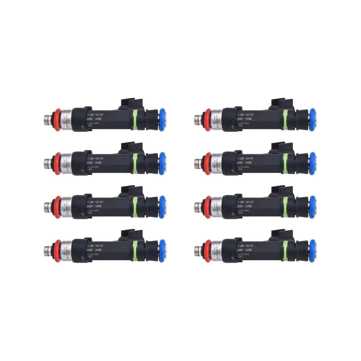 Ford E-150 E-250 5.4L V8 2004-2009 0280158001 8PCS Fuel Injector