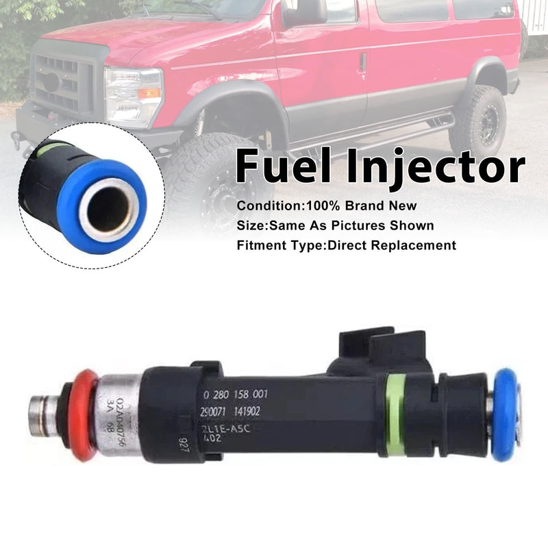 Ford E-150 E-250 5.4L V8 2004-2009 0280158001 1PCS Fuel Injector