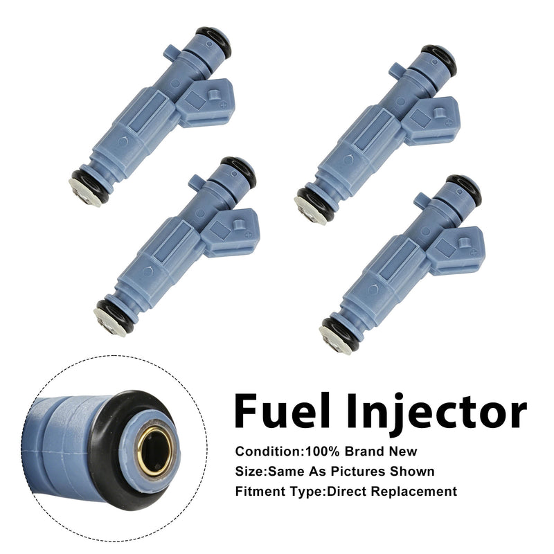 Citroen C4 2004-2010 307 CC 2003-2008 0280156139 4PCS Fuel Injector