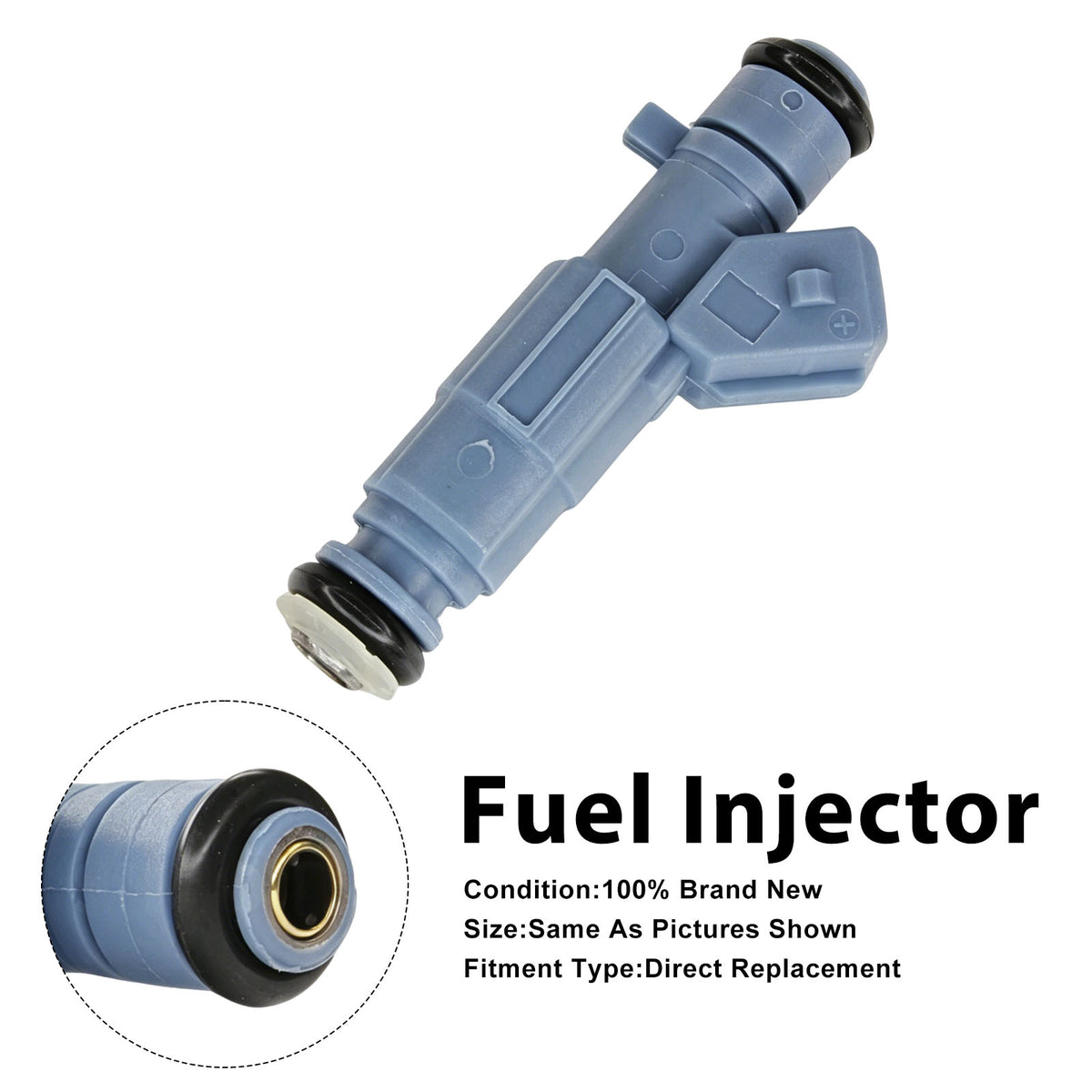 Citroen C4 2004-2010 307 CC 2003-2008 0280156139 1PCS Fuel Injector