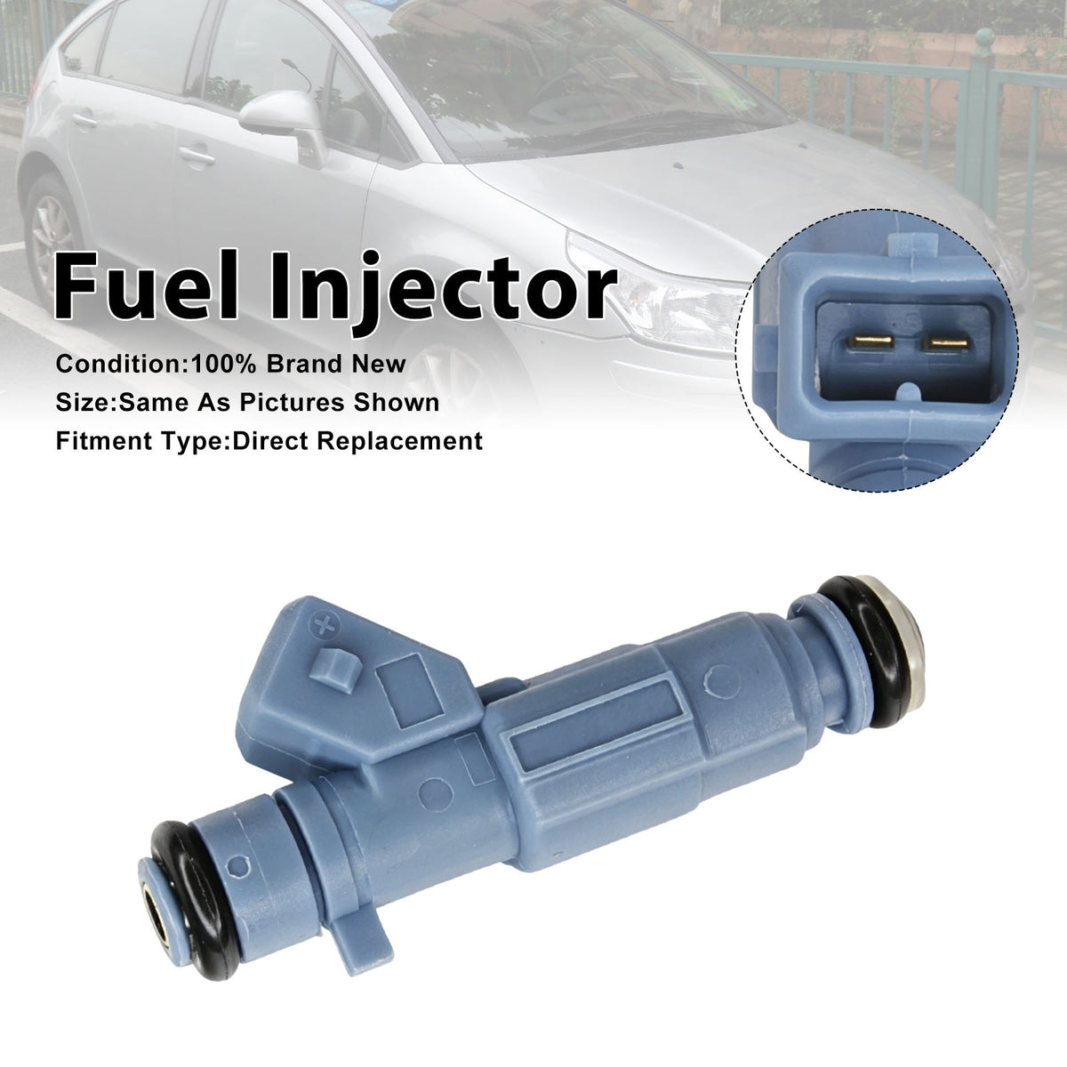 Citroen C4 2004-2010 307 CC 2003-2008 0280156139 1PCS Fuel Injector