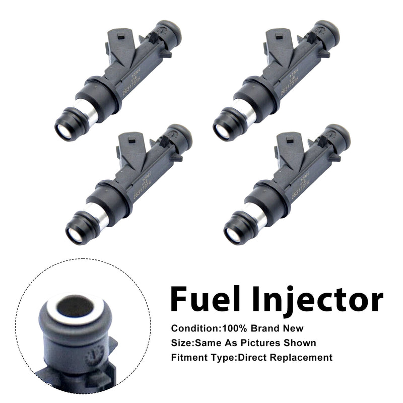 Vauxhall Corsa C 2001-2006 Meriva A 2003-2009 25317316 4PCS Fuel Injector
