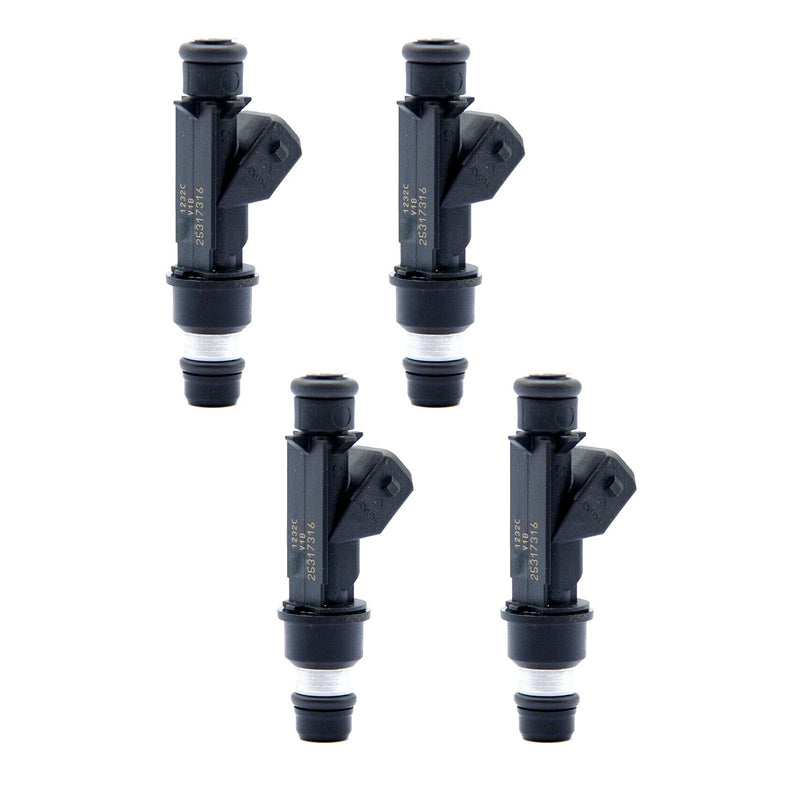 Vauxhall Corsa C 2001-2006 Meriva A 2003-2009 25317316 4PCS Fuel Injector